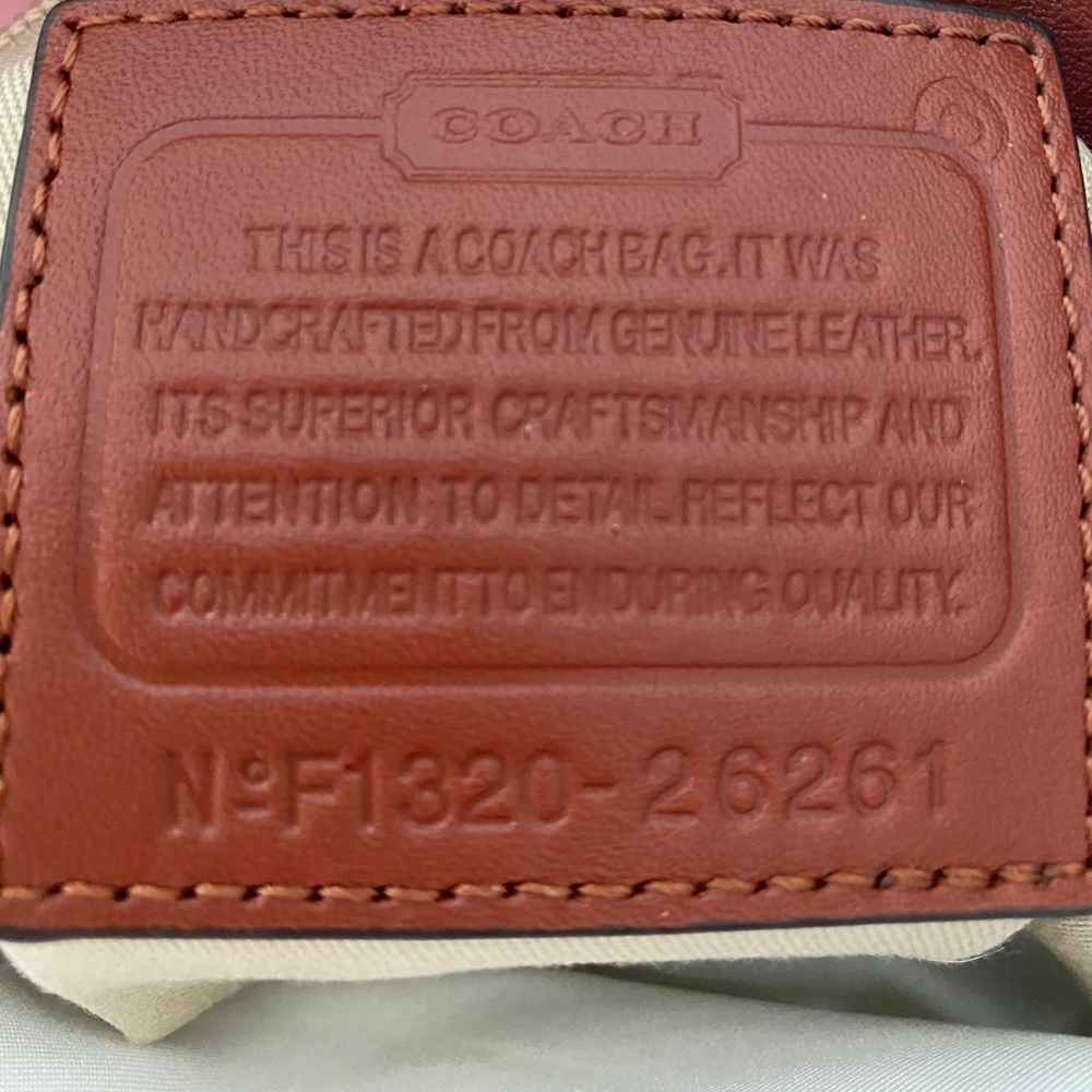 NWOT Coach Satchel - Picture 5 of 7